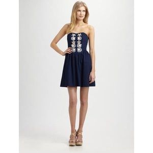 Lilly Pulitzer Navy Mayfield Dress